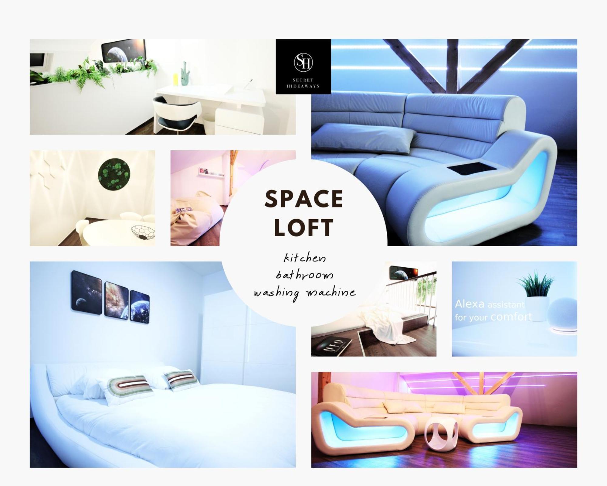 Secret Hideaways Space Loft Wohndesign Auf 2 Etagen L 450M Bis Uni ดุยส์บูร์ก ภายนอก รูปภาพ