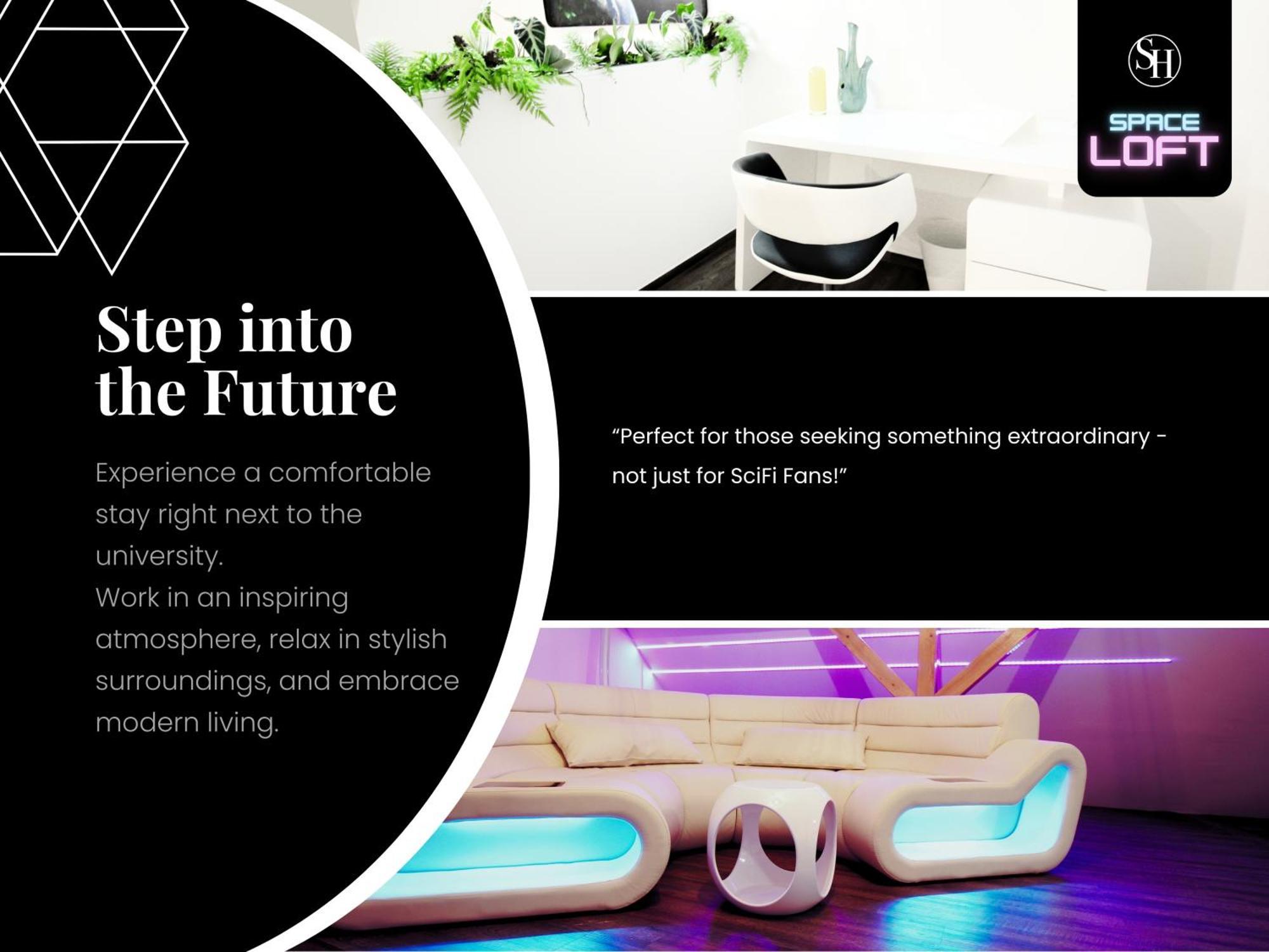 Secret Hideaways Space Loft Wohndesign Auf 2 Etagen L 450M Bis Uni ดุยส์บูร์ก ภายนอก รูปภาพ